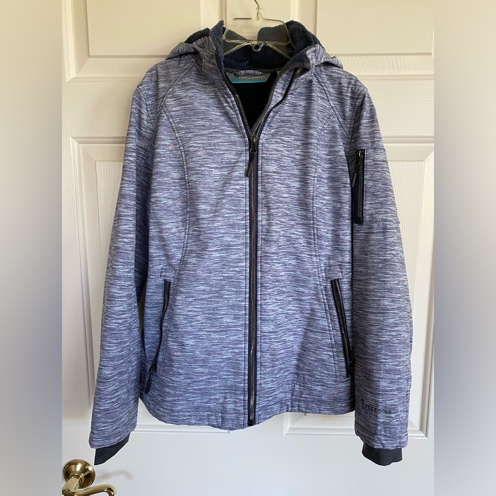 Free Country Soft Shell Hooded Jacket